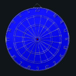 Cible De Fléchettes Bleu (couleur solide)<br><div class="desc">Bleu (couleur solide)</div>