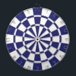 Cible De Fléchettes Bleu Et Blanc<br><div class="desc">Cible de flechettes Bleue Et Blanche De La Marine</div>