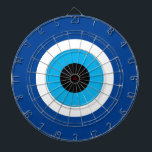 Cible De Fléchettes Bleu Mati Evil OEil nazar symbole conception table<br><div class="desc">Blue Mati Evil Eye nazar symbole design fléchette. Bleu mati grec / symbole turc pour la protection et bonne chance. Amusant pour la maison,  la fête ou le bureau.</div>
