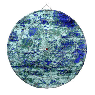 Cible De Fléchettes Blue brick grunge crack textures