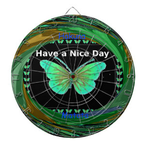 Cible De Fléchettes Bonne journée et meilleure nuit papillon.png