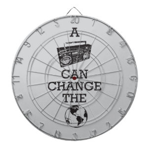 Cible De Fléchettes Boombox peut changer le monde