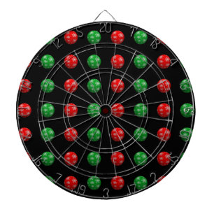 Cible De Fléchettes Boules de Noël 3D