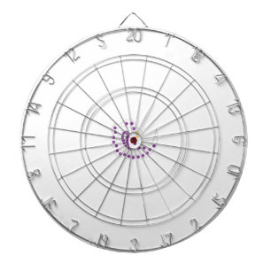 Cible De Fléchettes Bransoletka z serduszkiem Style, aubergine légère