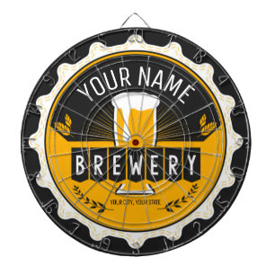 Cible De Fléchettes Brasserie personnalisée Bouteille Casquette Bar