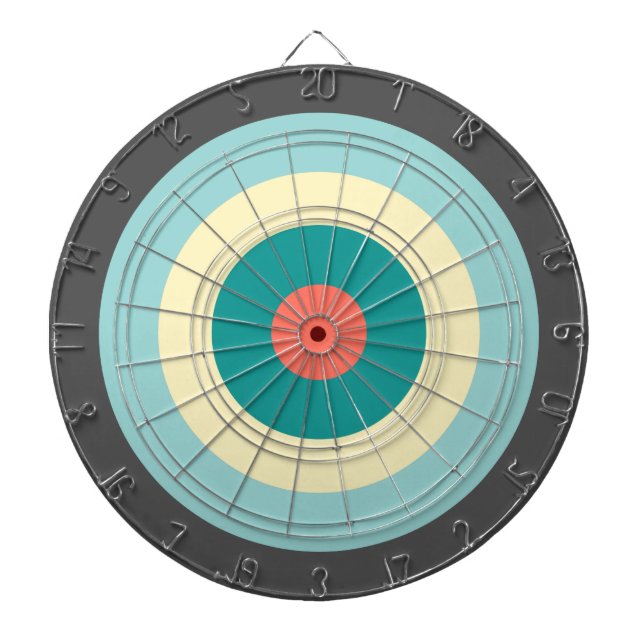 Cible De Fléchettes Bullseye combiné gris par Shirley Taylor (Devant)