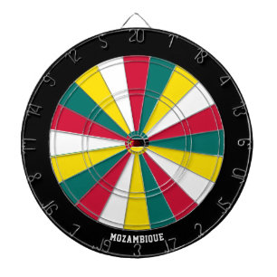 Cible De Fléchettes Bullseye du Patriote du Mozambique
