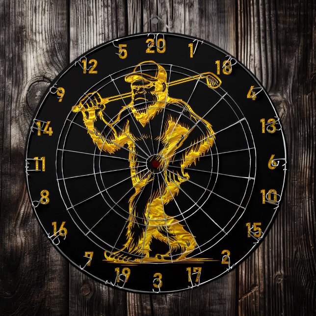 Cible De Fléchettes Bullseye ou Bust : Style Bigfoot (Créateur téléchargé)