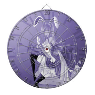 Cible De Fléchettes Bunny Girl sur Cupcake Dartboard