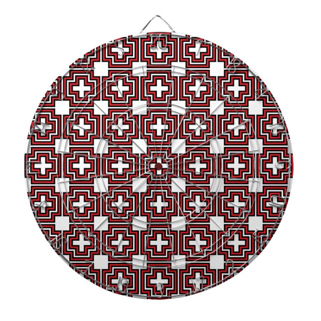 Cible De Fléchettes C&S Rouge (Devant)