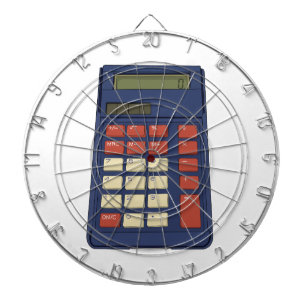 Cible De Fléchettes Calculatrice des années 80 90 Math School Nostalgi