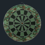 Cible De Fléchettes Camo<br><div class="desc">Motif de camouflage avec le motif de vert et de noir !</div>