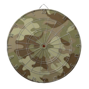 Cible de flechettes Camouflage