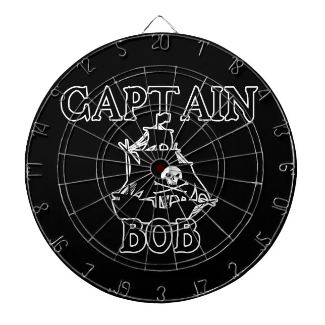 Cible De Fléchettes Capt Bob (Devant)