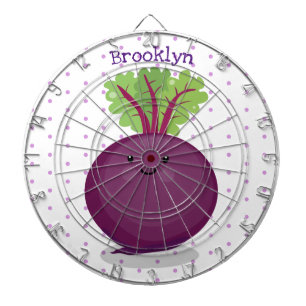 Cible De Fléchettes Caricature de la cuisine à la racine de betterave 