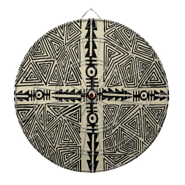 Cible De Fléchettes Carte VooDoo Chamanique (Devant)