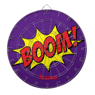 Cible De Fléchettes Cartoon Boom Thunder_Cove