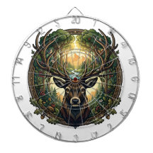 Cerf majestueux de la forêt Art de la nature et de