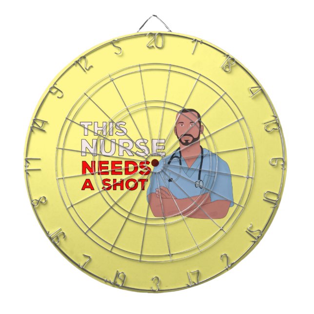 Cible De Fléchettes Cette Infirmière A Besoin D'Une Balle (Devant)