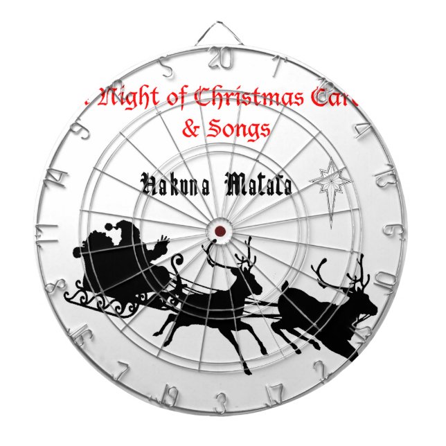 Cible De Fléchettes Chanter le long de Noël - Carols & Festive Joy (Devant)