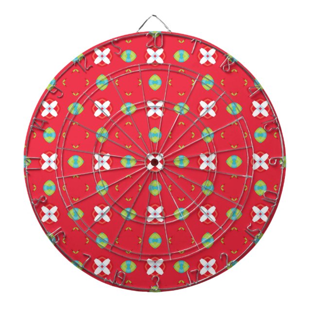 Cible De Fléchettes Charme des Fêtes de Noël Motif 02 -  (Devant)