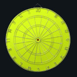 Cible De Fléchettes  Chartreuse Jaune (couleur unie)<br><div class="desc">Chartreuse Jaune (couleur unie)</div>