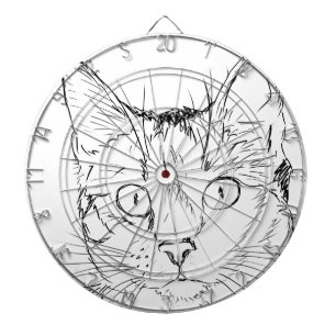 Cible De Fléchettes Chat Puddy