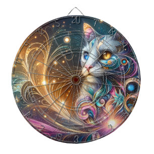 Cible De Fléchettes Chat Royal