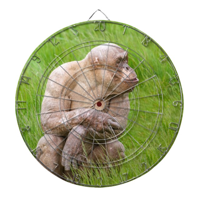 Cible De Fléchettes Chimpanzé sans cheveux (Devant)