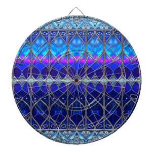 Cible De Fléchettes Cible décorative bleue pour fléchettes