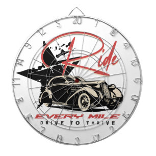 Cible De Fléchettes Circuler à chaque kilomètre