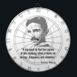Cible De Fléchettes Citation De Nikola Tesla<br><div class="desc">Cité Nikola Tesla citation.</div>