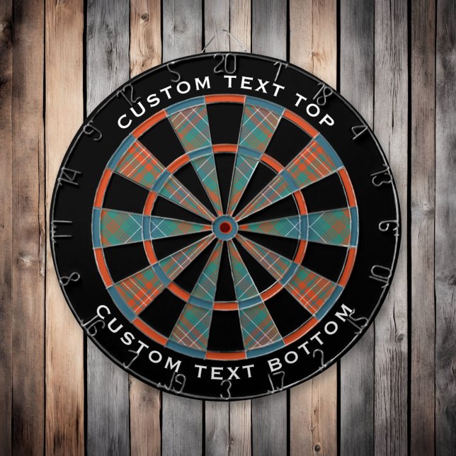 Cible De Fléchettes Clan Wilson Ancienne Tartan (Créateur téléchargé)