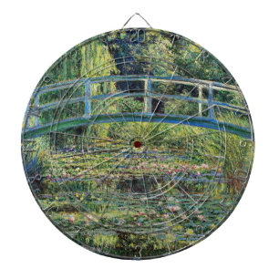 Cible De Fléchettes Claude Monet - Bassin aux Nymphéas & Pont Japonais