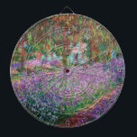 Cible De Fléchettes Claude Monet - Le jardin de l'artiste à Giverny<br><div class="desc">Jardin de l'artiste à Giverny / Le Jardin de l'artiste a Giverny - Claude Monet,  1900</div>