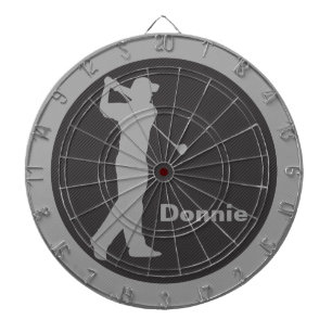 Cible De Fléchettes Club de golf Swinging Club Black Gray Personnalisé