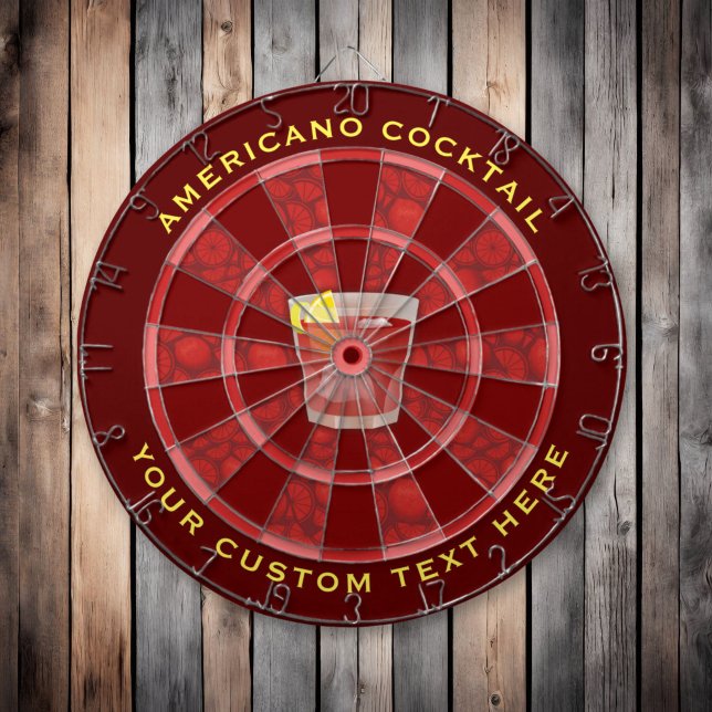 Cible De Fléchettes Cocktail Americano (Créateur téléchargé)