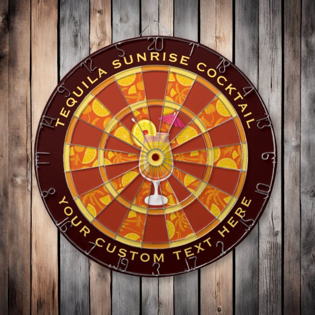 Cible De Fléchettes Cocktail Tequila Sunrise (Créateur téléchargé)
