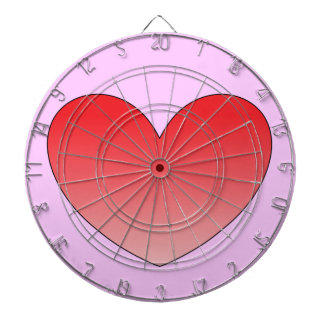 Cible De Fléchettes Coeur 4
