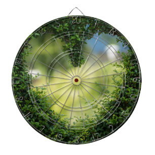 Cible De Fléchettes Coeur Topiaire Vert