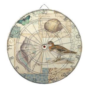 Cible De Fléchettes Collage de coquillage