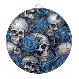 Cible De Fléchettes Conception de la série A Skull and Roses 12