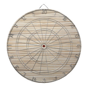 Cible De Fléchettes Conception de lignes brunes abstraites mignonnes