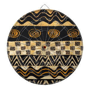 Cible De Fléchettes Conception du chaman tribal africain