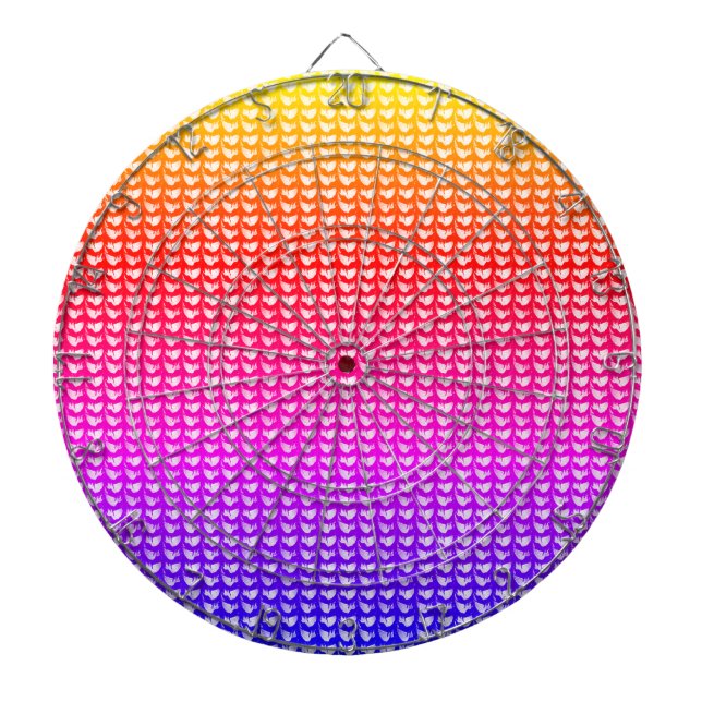 Cible De Fléchettes Conception moderne abstraite de motif numérique 12 (Devant)
