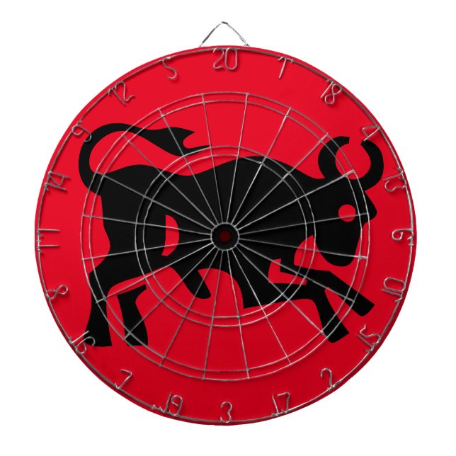 Cible De Fléchettes Cool Bull visuel Noir Bulle marché investisseur Am (Devant)