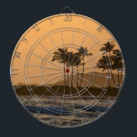Cible De Fléchettes Coucher de soleil sur Kauai<br><div class="desc">Coucher de soleil sur Kauai à Hawaii à Poipu Beach à Koloa</div>
