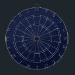 Cible De Fléchettes Couleur solide bleu marine de minuit<br><div class="desc">Découvrez l'élégance de Midnight Navy Blue, un bleu marine captivant qui évoque le mystère serein d'un ciel de minuit et les profondeurs profondes de l'océan. Cette teinte sophistiquée apporte une touche d'énigme et de tranquillité, Parfait pour ajouter un énoncé subtil mais impactable, cette couleur s'intègre harmonieusement dans l'esthétique moderne et...</div>