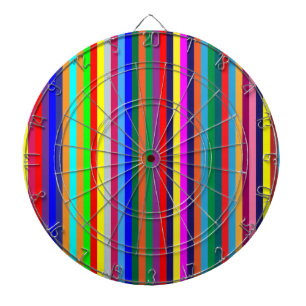 Cible De Fléchettes Couleurs brillantes de tableau noir