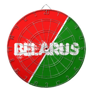Cible De Fléchettes Couleurs du drapeau national biélorusse